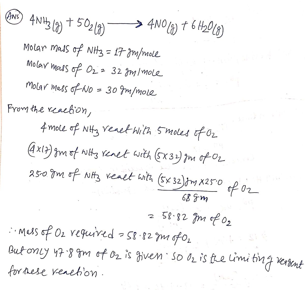 Chemistry homework question answer, step 1, image 1